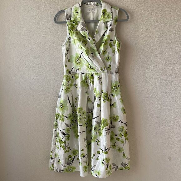 Abel‎ the label green floral dress - Picture 1 of 8
